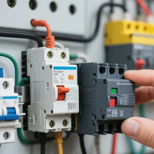 Tapassing fan circuit breakers