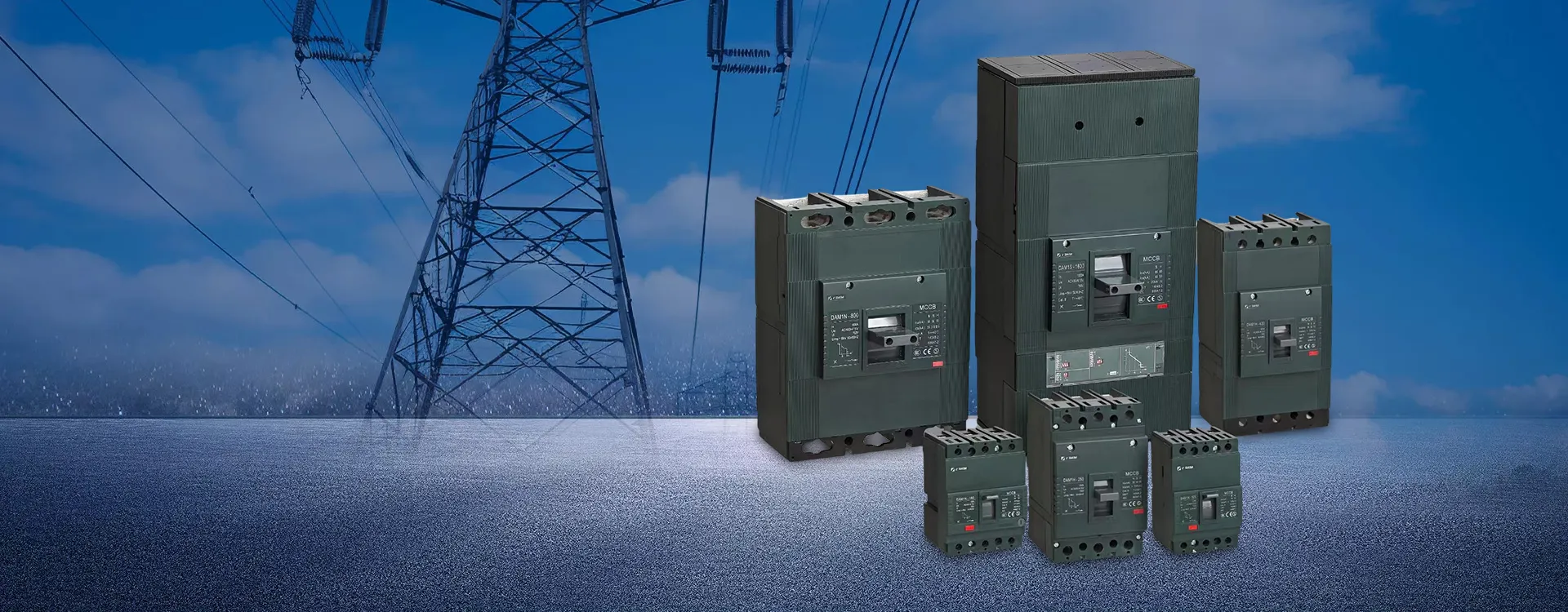 CDADA Low-Voltage Electrical Solutions - CE-sertifisearre MCCB MCB DC Breakers foar yndustriële en sinneprojekten