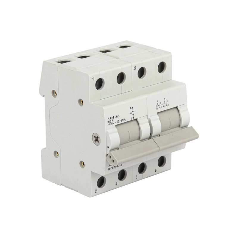 DIN Rail Switchover Switch 125A